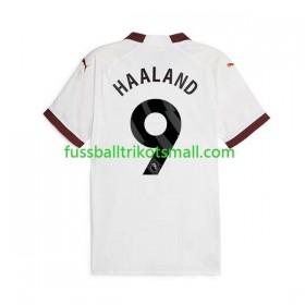 Fußballtrikots Manchester City Erling Haaland 9 2023-2024 Kurzarm Auswärts-trikot kaufen